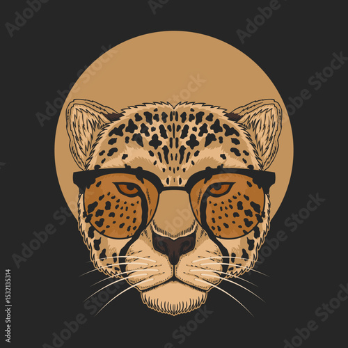 Creative and trendy animal vector illustration avatars, hand-drawn cartoon animal logos