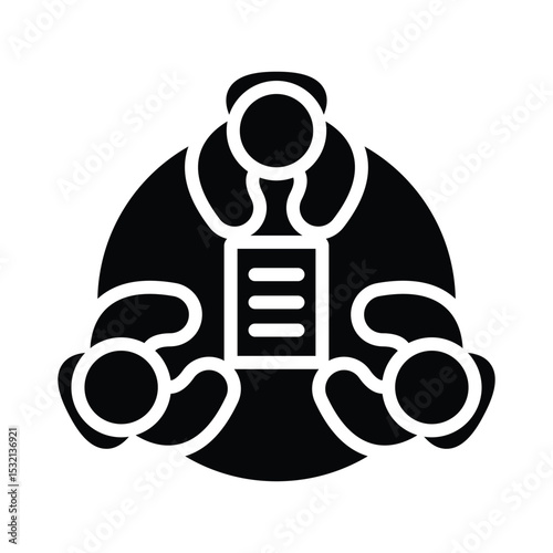 Workgroup Vector icon which can easily edit or modify