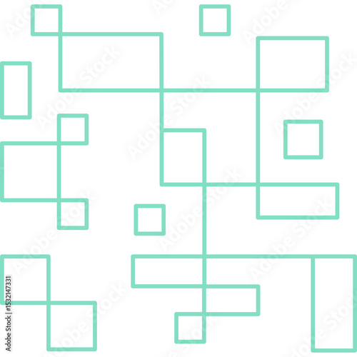 Tech Geometric Pattern