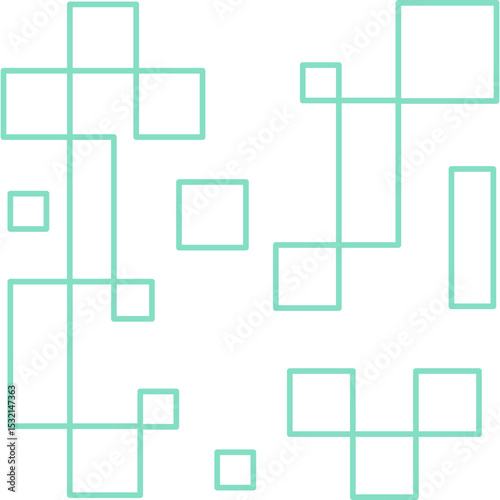 Tech Geometric Pattern