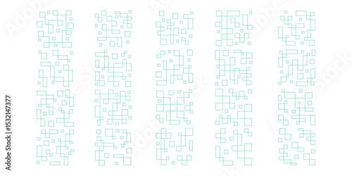 Tech Geometric Pattern