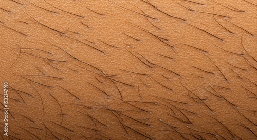 Wallpaper Mural Close-up Human Skin with Fine Hair Torontodigital.ca