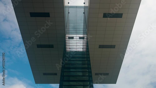 Wallpaper Mural Low angle view of modern architecture Crane Houses in Cologne, Germany. Torontodigital.ca
