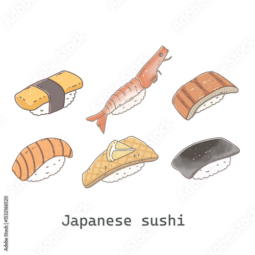 Japanese sushi collection 3