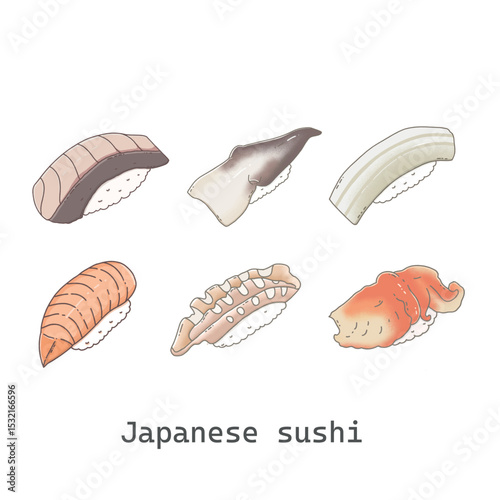 Japanese sushi collection 2