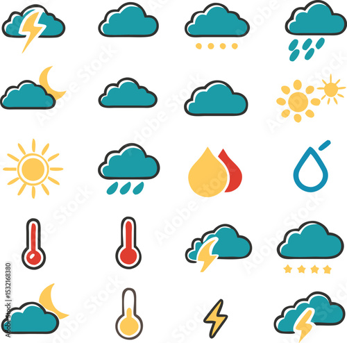 Weather icons collection