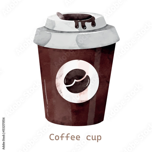 Takeaway coffee cup