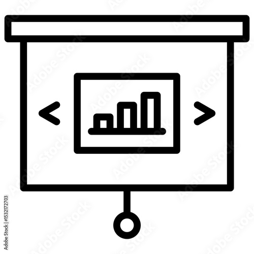 Minimal Pitch Deck Icon