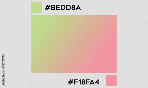  Gradient background in bright colors	
