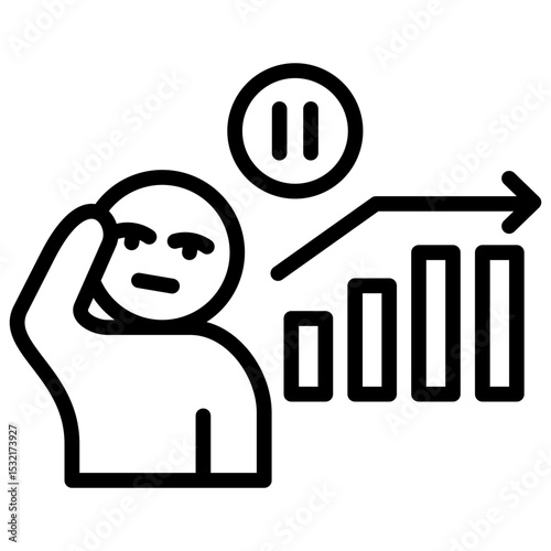 Career Stagnation Icon