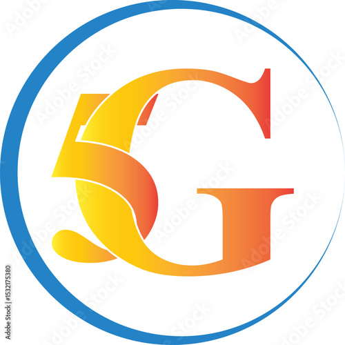 5G icon internet vector illustration for advertising design