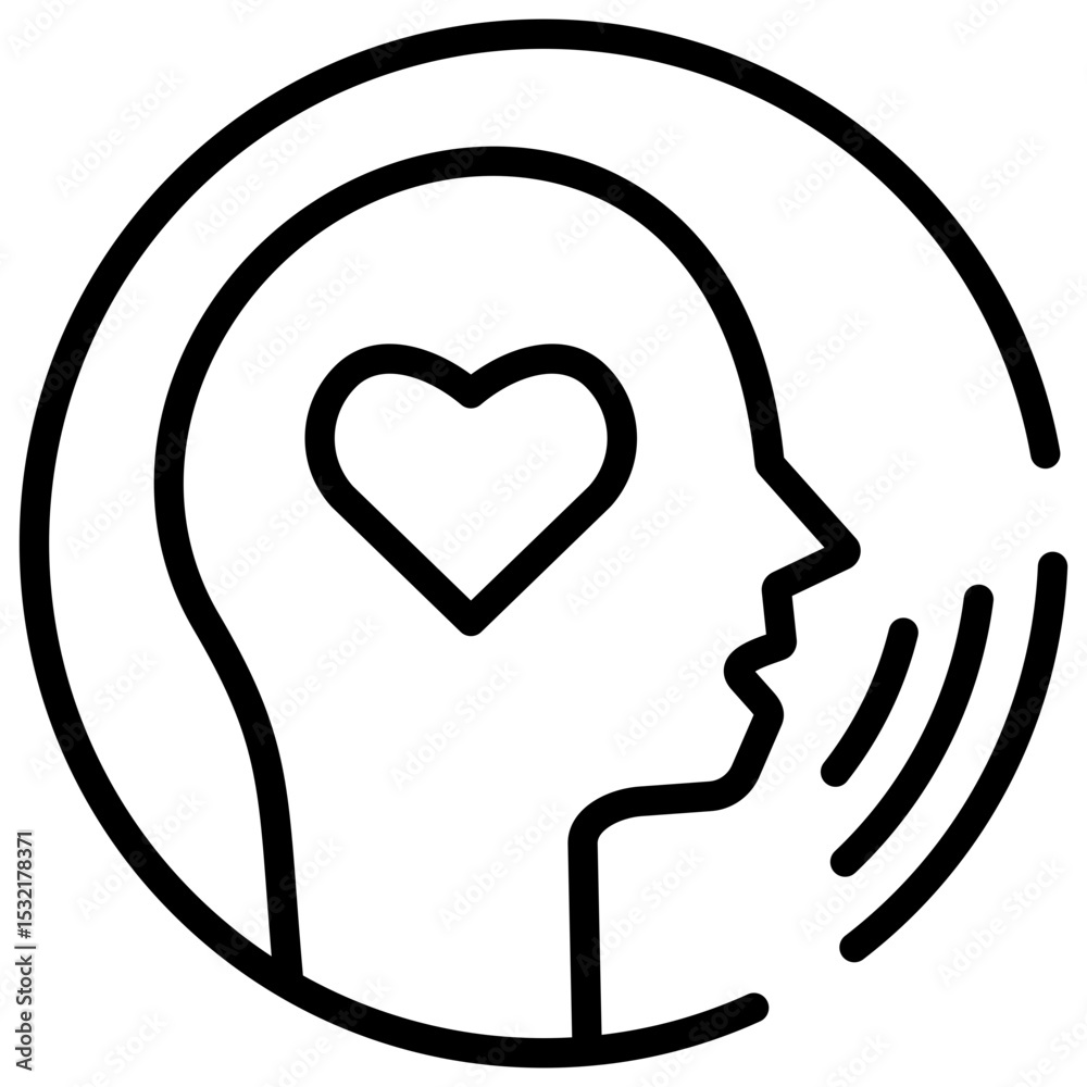 Obraz premium Echo Value Icon