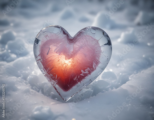 Frozen Heart | Heart of Ice | Melting Love | Winter Romance | Fragile Affection