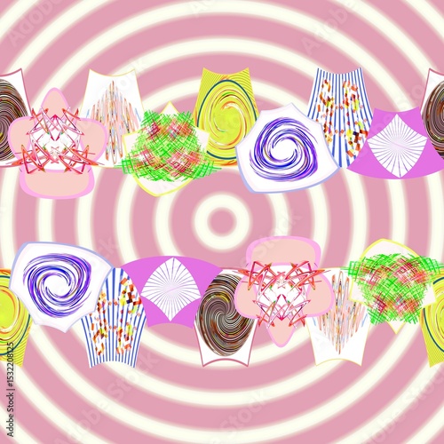 easter greeting card with eggs