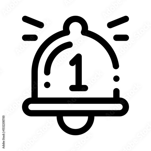 Bell line icon
