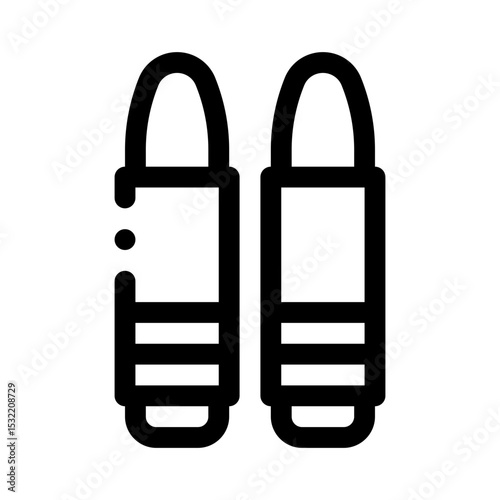 Crayons line icon