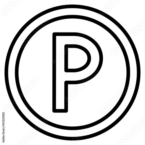 Parking Sign Icon