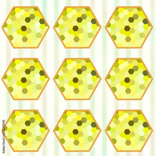 yellow dice on white background