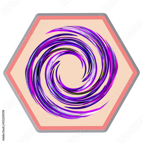 3d render concentric circles