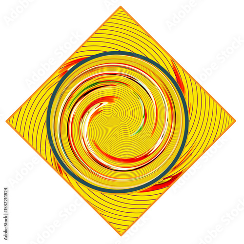 abstract background with yellow lines
