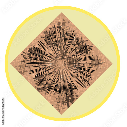vector illustration of an abstract background with stars