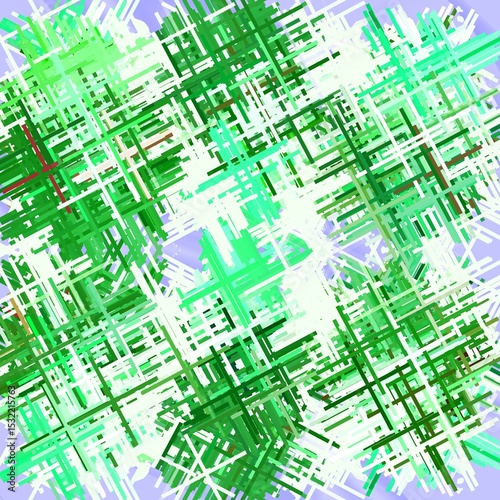 abstract background with green squares