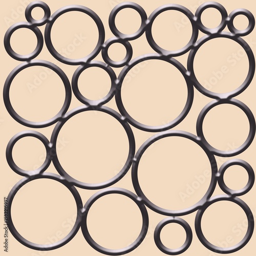 abstract background of circles