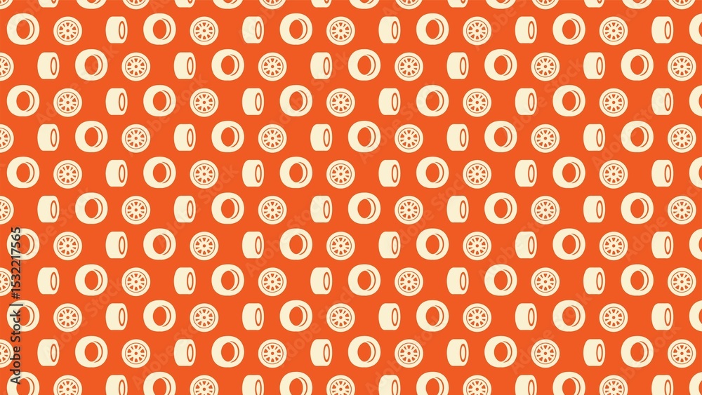 Vector seamless car automobiles parts pattern Vector seamless car automobiles parts pattern