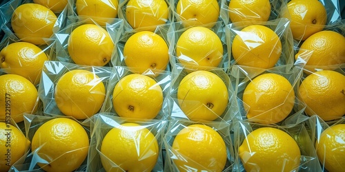 Light Yellow Lemons: High Detail Packaging Design