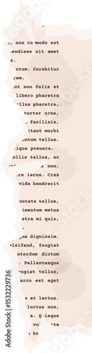 Newspaper torn paper vector