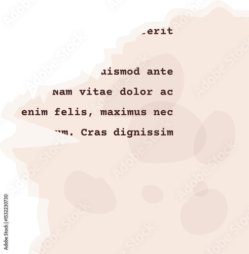 Newspaper torn paper vector