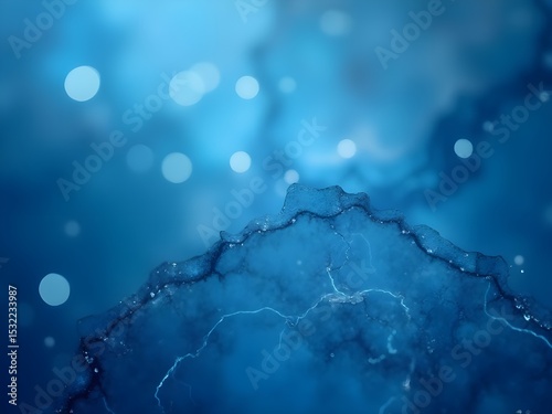 blue abstract marble texture