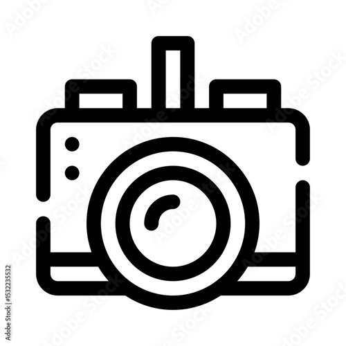 Camera line icon