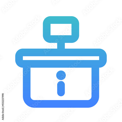 information desk