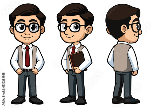 Teacher Character Turnaround and Reference Model Sheet