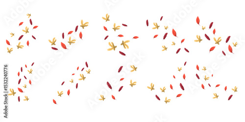 Autumn Leaves Falling