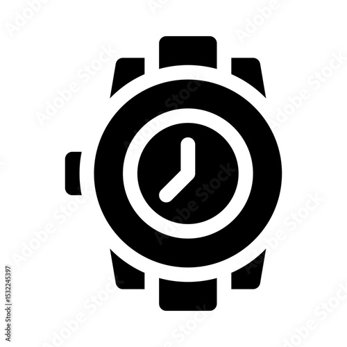 Watch glyph icon