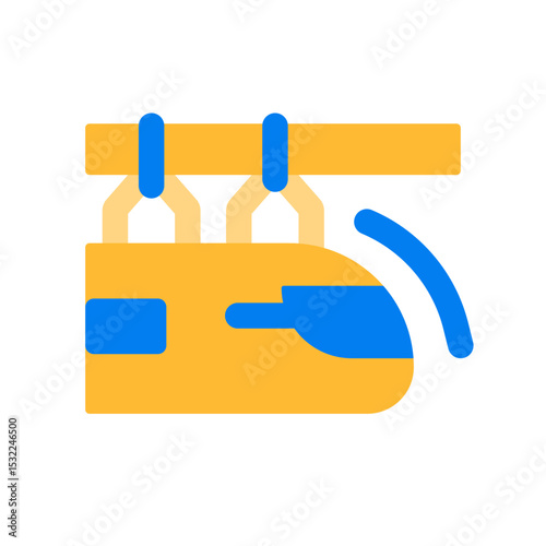 hanging train