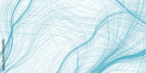 abstract background with a light blue color and soft waves and curves .blue capturing a serene atmosphere of nature. Generative AI .Light blue Shining colored art with narrow line