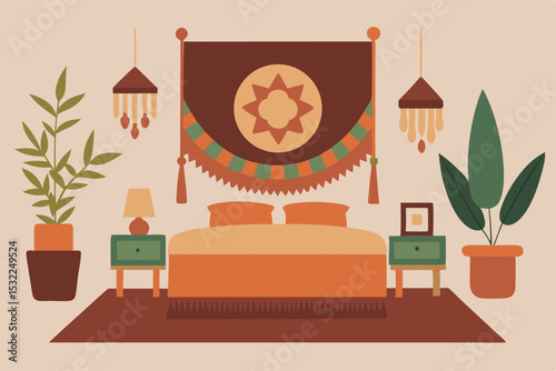 Bohemian Bedroom Decor  Create a Serene and Stylish Space with Textiles and Plants