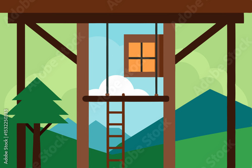 Charming Treetop Escape Design Your Dream Hanging Treehouse