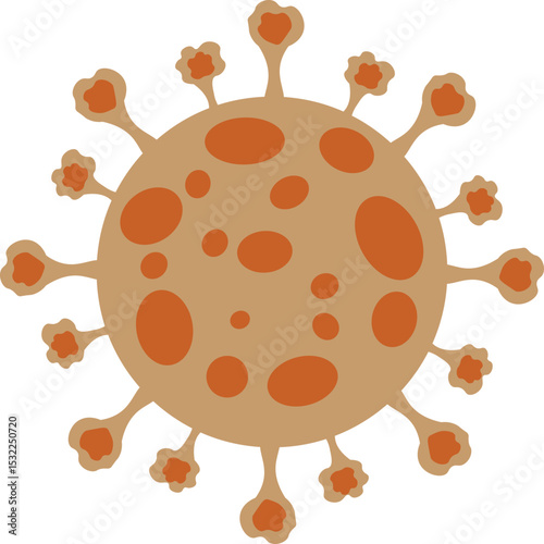 Virus Icon Illustration