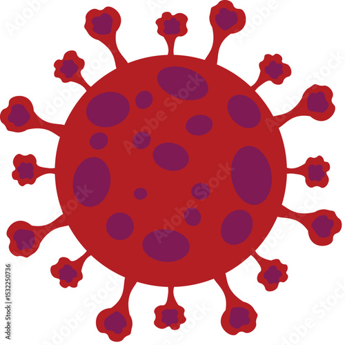 vrus Icon Illustration