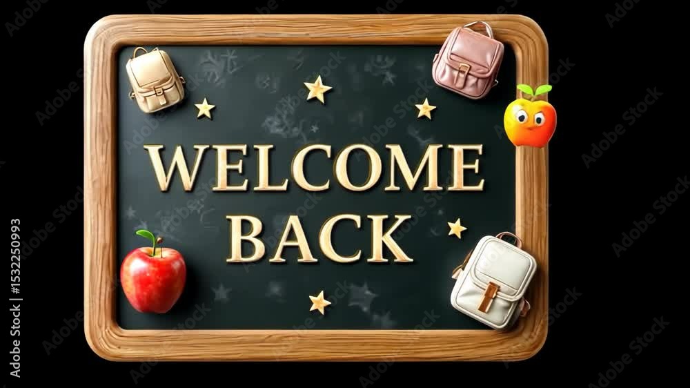 Welcome back to school with cheerful displays and colorful decorations celebrating the new academic year, filled with excitement and anticipation from students
