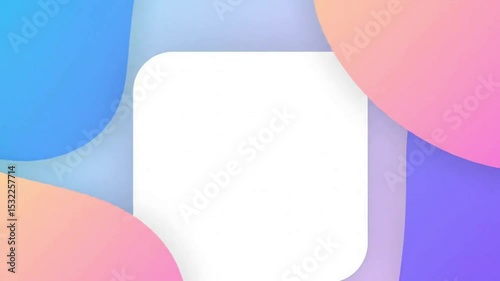 Wallpaper Mural "High resolution 8K UI/UX abstract background featuring smooth pastel gradients, glassmorphism transparent panels, and futuristic data visualization elements. Perfect for app design Torontodigital.ca