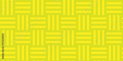 Minimal line Seamless geometric pattern with shapes. Decoration and maze ornament square wall tile.	