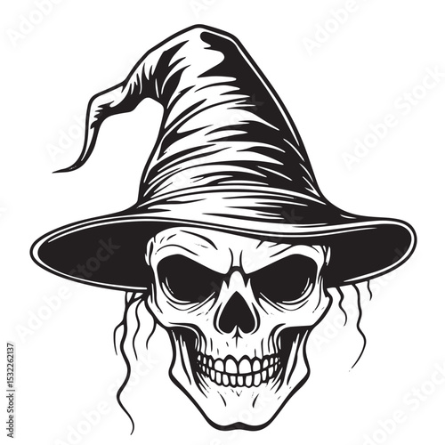 pirate skull and hat