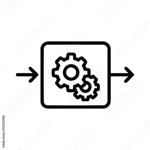 Compiler Process Transformation Icon Vector