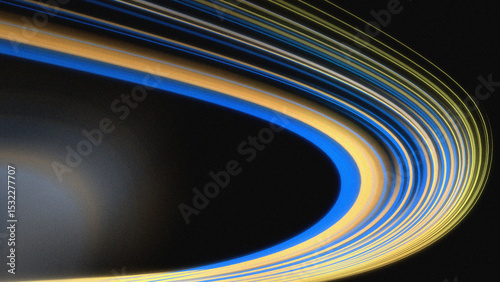 Abstract background with colorful curved line patterns that are elegant and glowing.