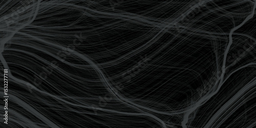 Abstract Waves of vibrant grey color against a black background. Black white marble oil ink liquid swirl texture for do ceramic counter dark .Geometric design with Ink effect light magenta color shade